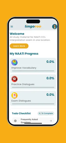 Game screenshot NAATI Exam Practice - Lingoroo mod apk
