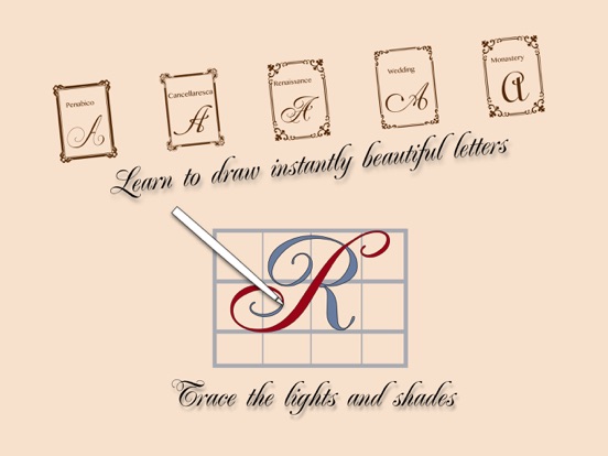 Screenshot #1 for Calligraphy Penmanship