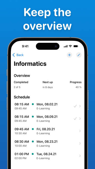 Screenshot #3 pour Timetable++ | School Planner