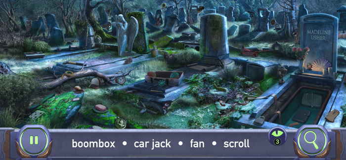 Edgar Poe Find Hidden Objects