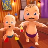 Icon Babysitting Game Baby Twins