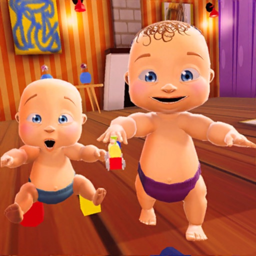 Babysitting Game Baby Twins icon