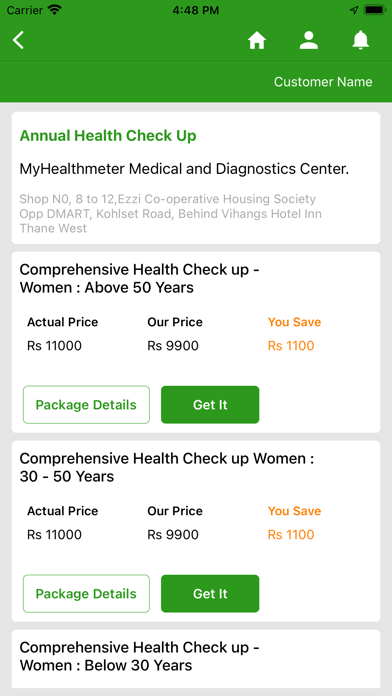MyHealthMeter Screenshot