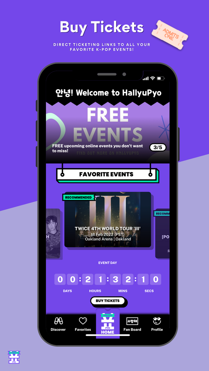 HallyuPyo Kpop Event Info App