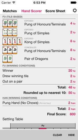 Mahjong Helper & Calculatorのおすすめ画像2