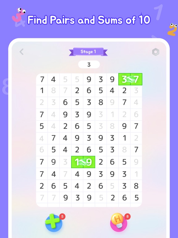 Number Match - Logic Puzzlesのおすすめ画像2