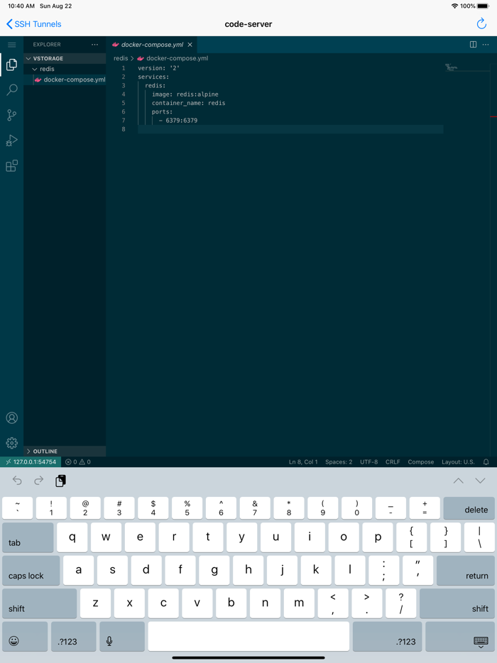 Mildred - Docker SSH Client
