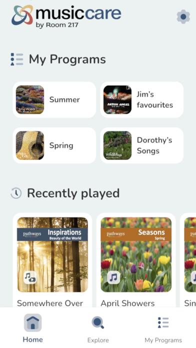 MUSIC CARE CONNECT Screenshot