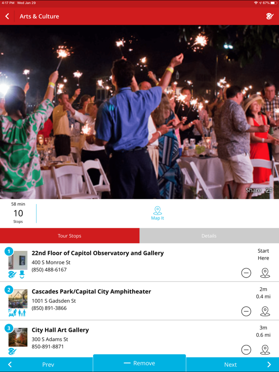 Visit Tallahassee! iPad screenshot 8 - Travel app