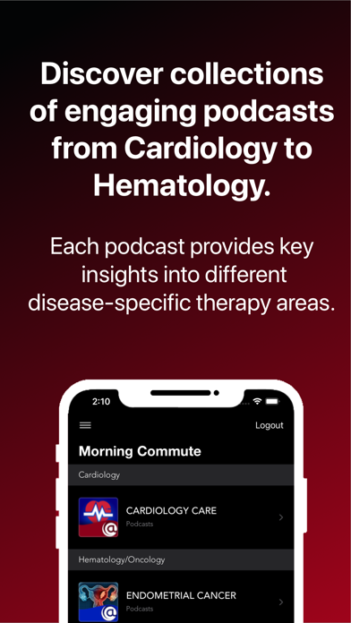 Screenshot #1 pour Morning Commute Podcasts
