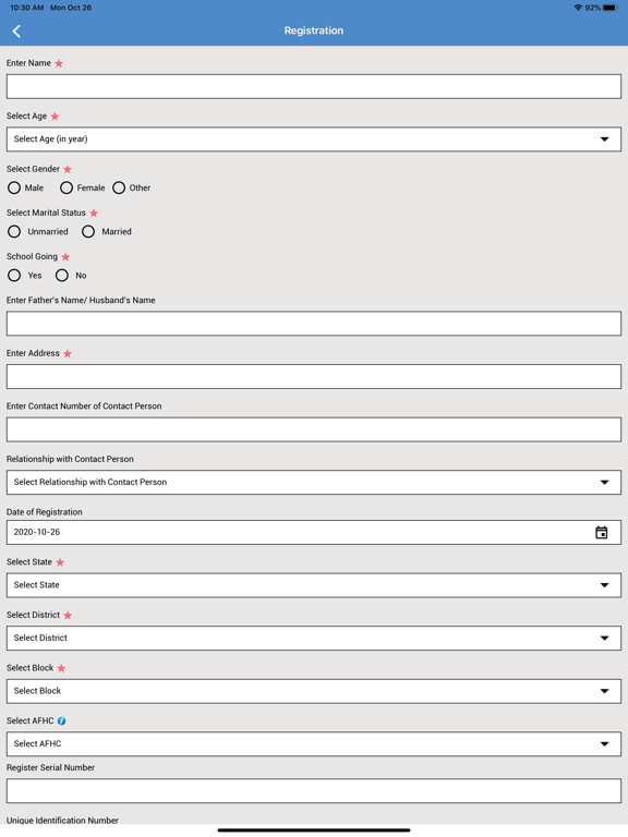 AFHC® iPad screenshot