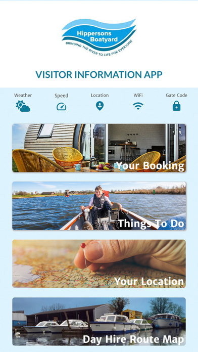 Hippersons Visitor Information Screenshot