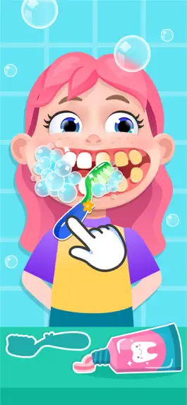 Game screenshot Dentist Baby Games for Kids apk