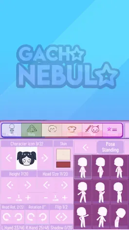 Game screenshot Gacha nebula & Nox dress up apk