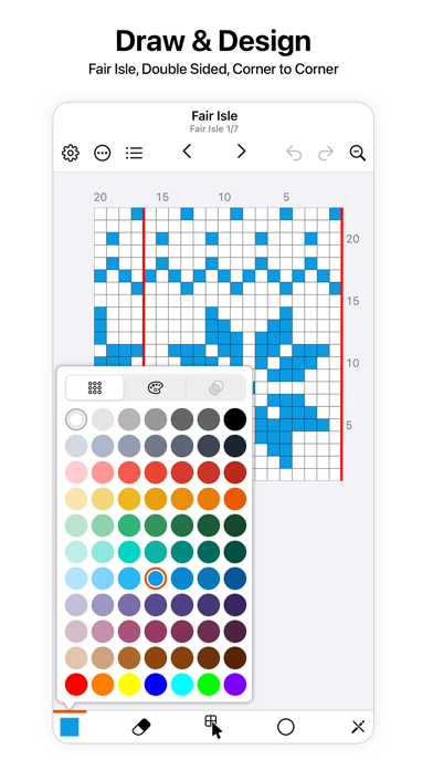 Knitting Chart Screenshot
