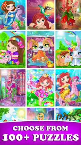 Game screenshot Princess Fairy Puzzle for Kids apk