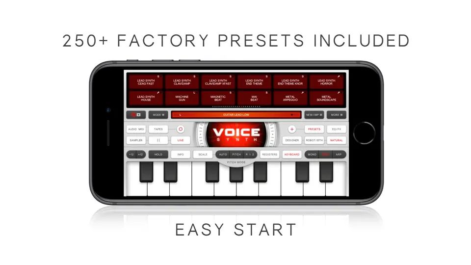 Скриншот Voice Synth Modular на iPhone 10