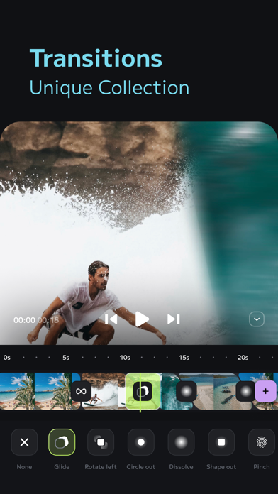 Videomash: video & reel editor Screenshot