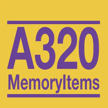 A320 MemoryItems Cheats