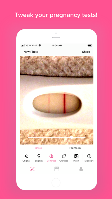 Screenshot #1 pour Pregnancy Test Checker