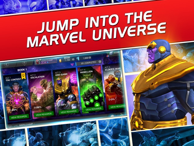 Trickle yderligere præsentation Marvel Contest of Champions on the App Store