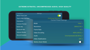 MoviePro - Pro Video Camera screenshot