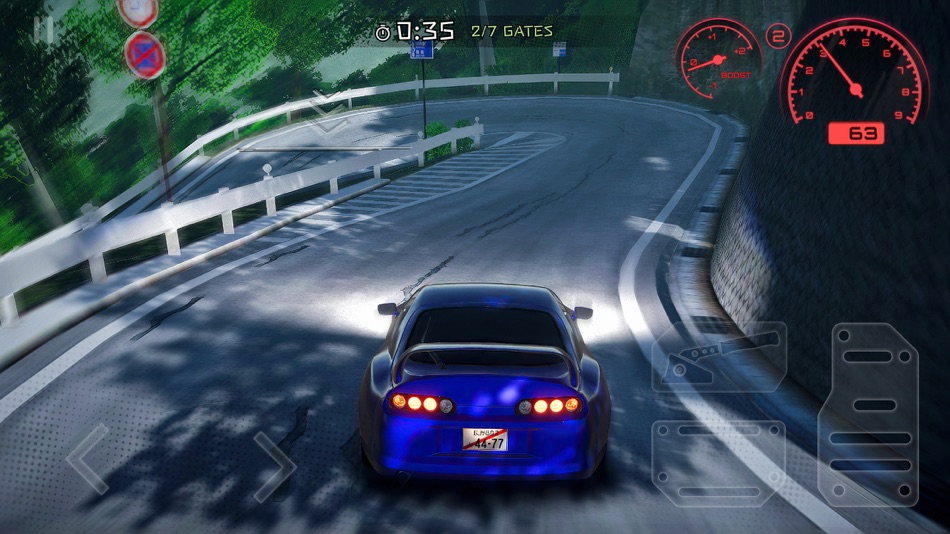 #3. Kanjozoku 2 - Drift Car Games (iOS) Podle: MIDNIGHT GAMES S.R.L.