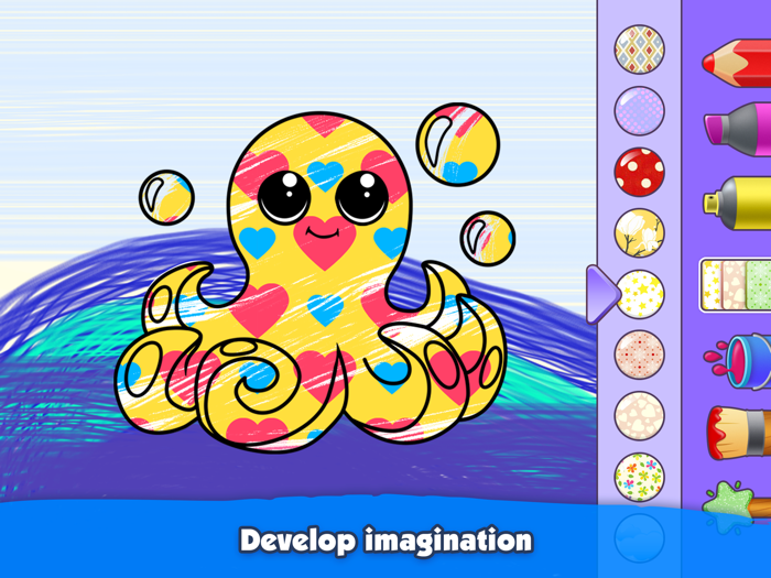 Coloring book for kids 2-6