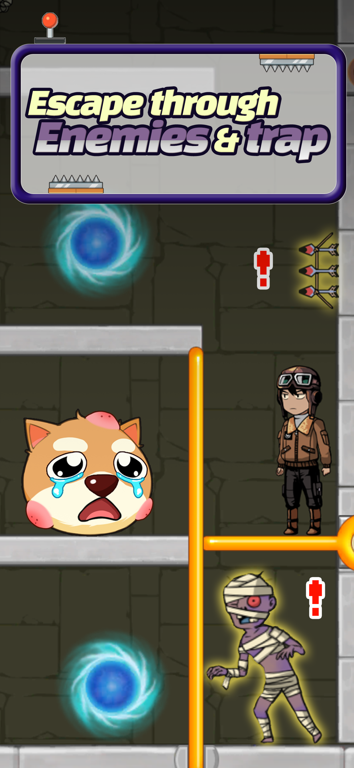 Puzzle Rescue : Pull the Pin
