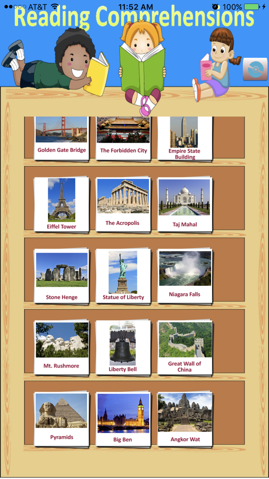 #4. Super Reader - Landmarks (iOS) Podle: Power Math Apps LLC