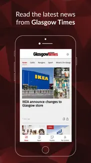 glasgow times iphone screenshot 1