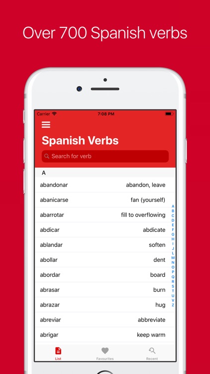 Spanish Verb Conjugator Pro screenshot-7