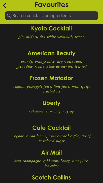Cocktail Manual: Drink Recipes screenshot-6