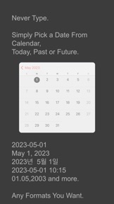 Date & Time Keyboard Pro screenshot