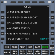 A320 CFDS Trainer
