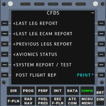 A320 CFDS Trainer müşteri hizmetleri