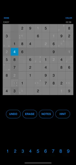 Game screenshot Simple Sudoku Game apk