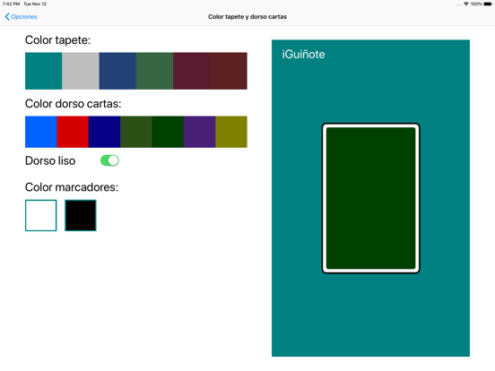 iGuiñote iPad screenshot