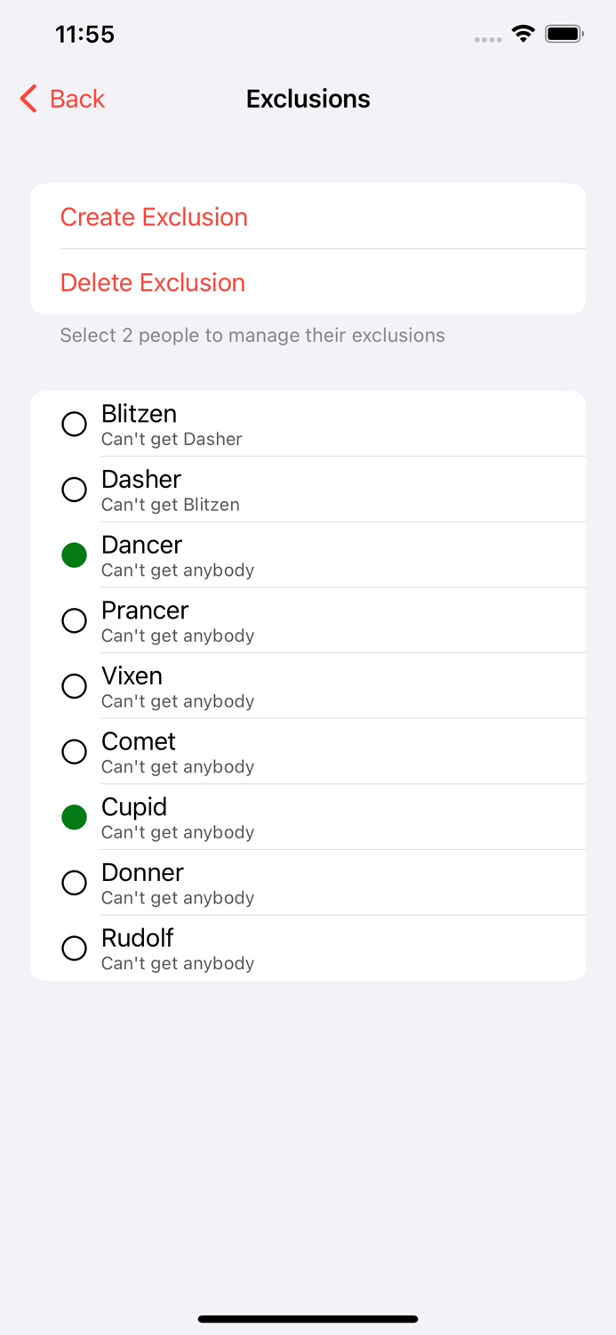 Simple Secret Santa Generator