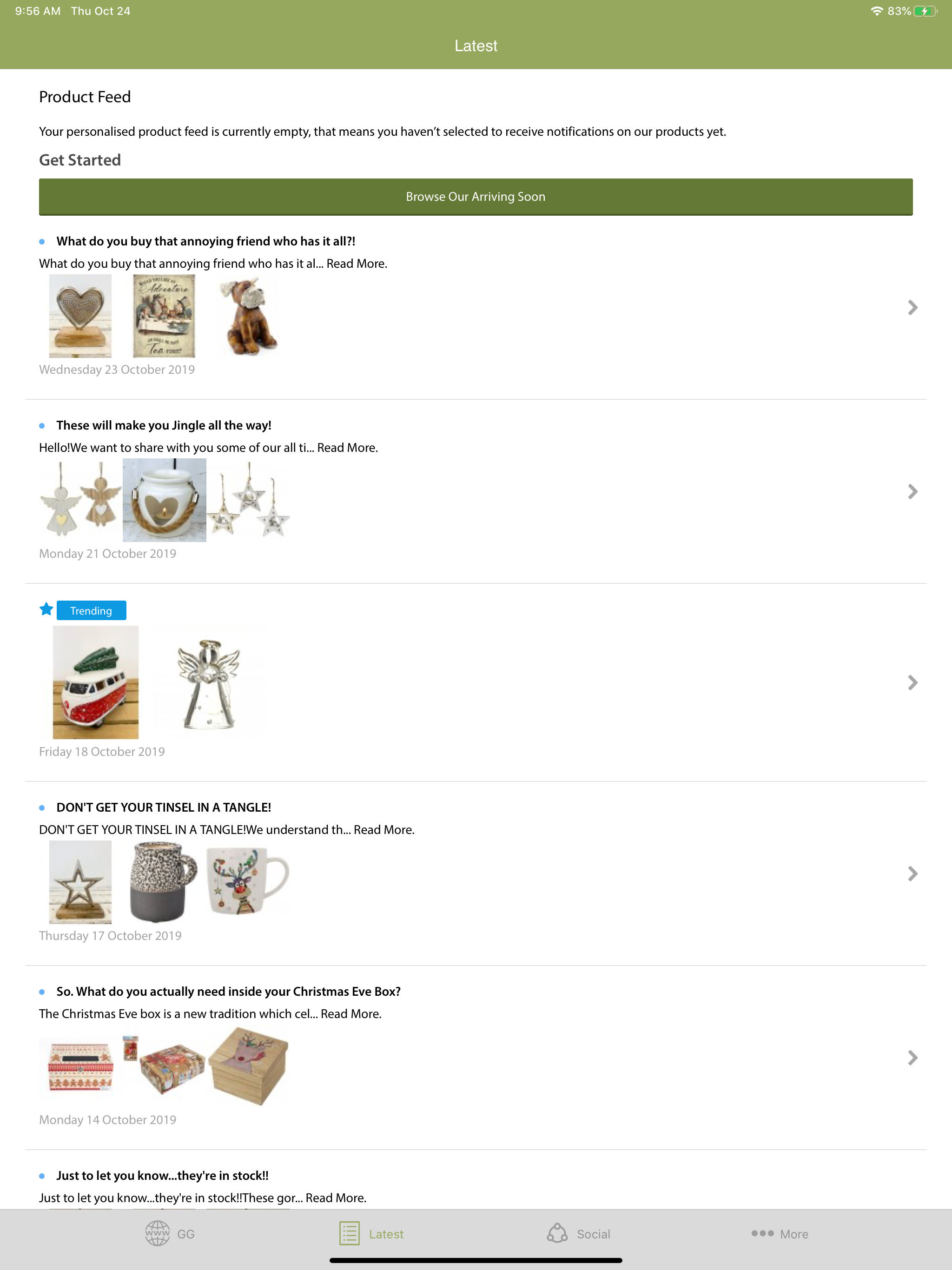 Gainsborough Giftware screenshot 9