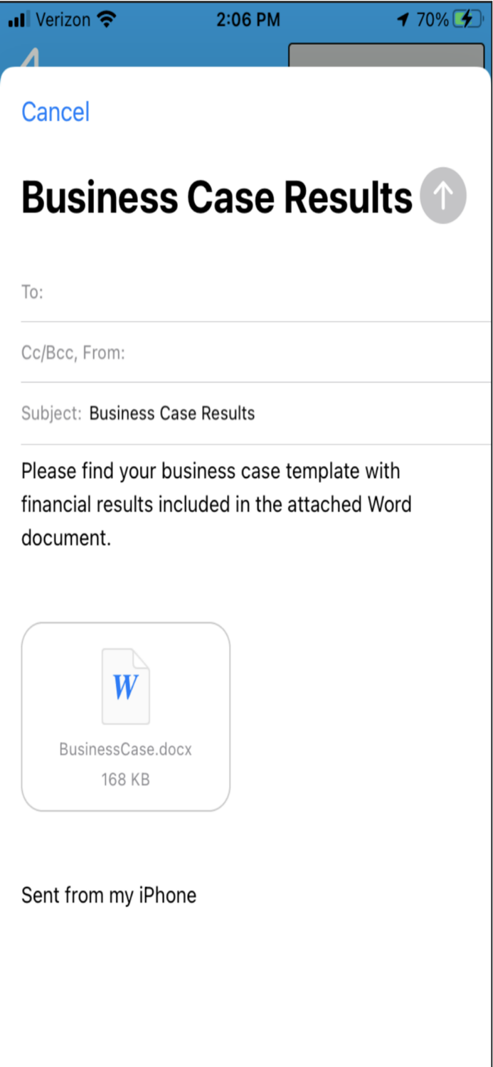 Easy Business Case Calculator