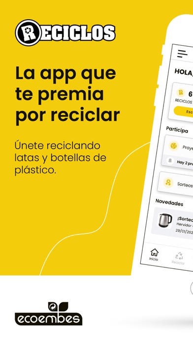 RECICLOS: tu app para reciclar Screenshot
