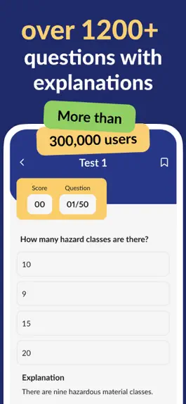 Game screenshot CDL Permit Practice Test 2023 apk