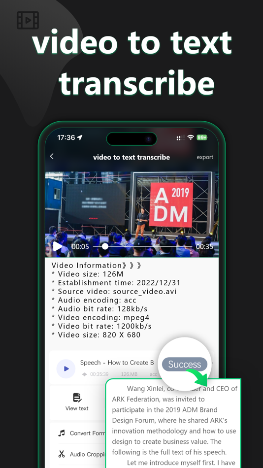 #3. Speech to Text: AI Transcribe (iOS) Tekijänä: 继承 曾