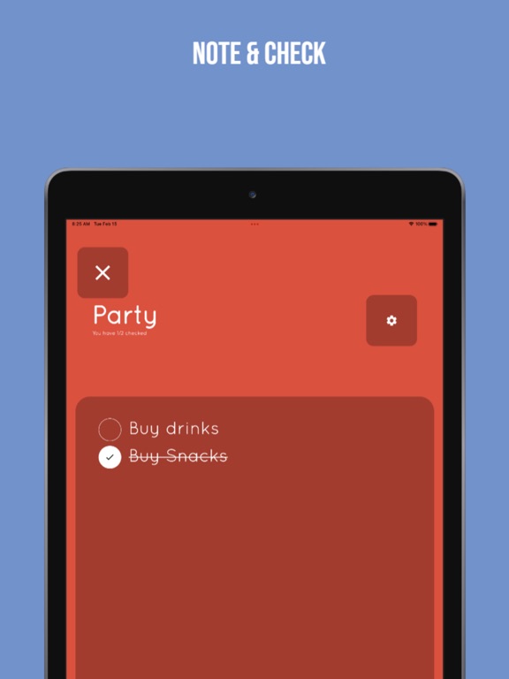 App screenshot