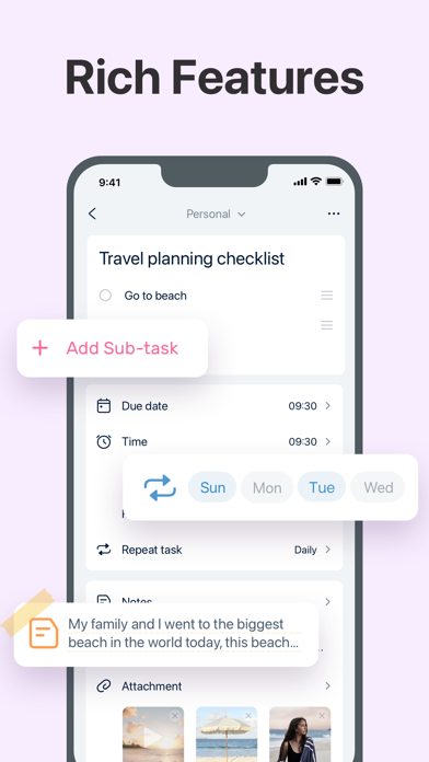 To-do List - Todo Reminders Screenshot