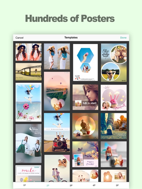Encollage - Pic Collage Maker iPad screenshot 5 - Photo & Video app
