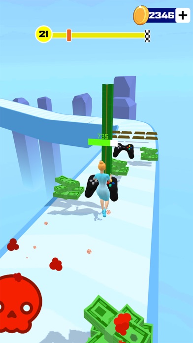 Money Rush Run - Moneygun Run Screenshot