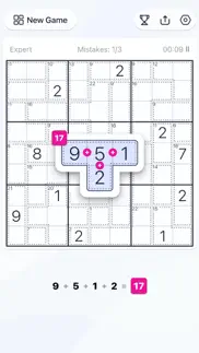 killer sudoku - puzzle games iphone screenshot 1