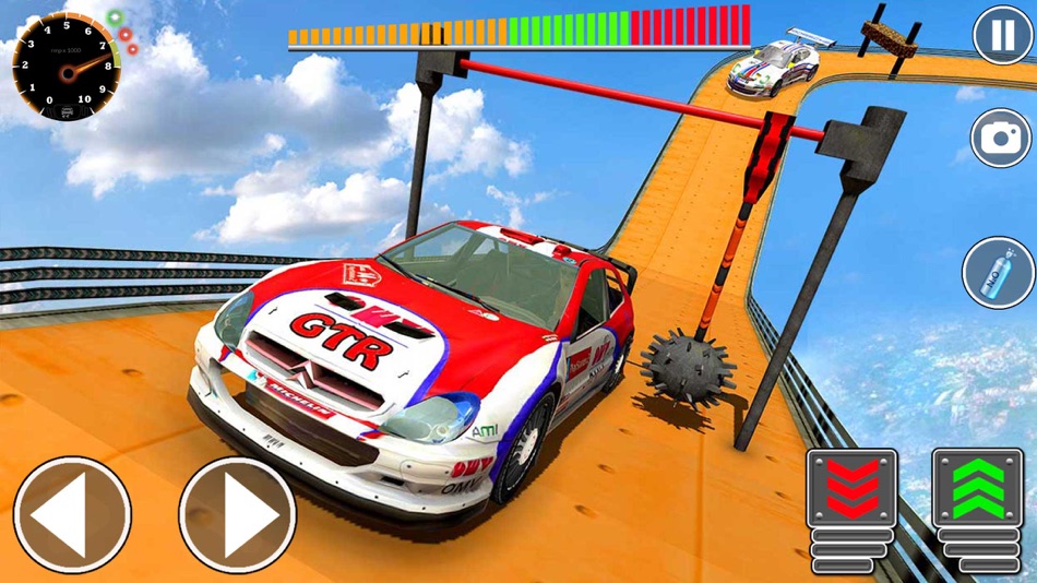 #2. Mega Ramp Car Stunts Race Game (iOS) 由: Bilal Ahmad